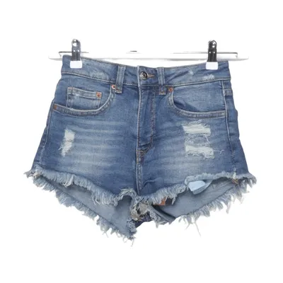 Denim shorts (Blauw) van Divided by H&M Katoen, Polyester, Elastaan