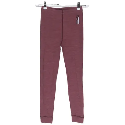 Base layer pants (Red) from Merino Merino wool, Polyamide