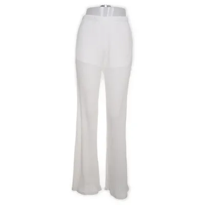Byxor (Vit) från Pink Woman Polyester