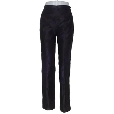 Pants (Purple, Black) from Marella Acetate, Polyester