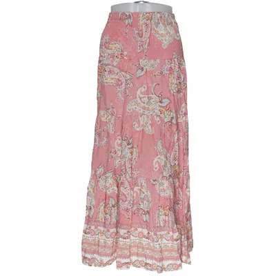 Maxi nederdel (Pink, Flerfarvet) fra Made in italy Viscose