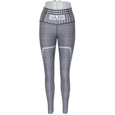 Träningstights (Svart, Vit) från Gavelo Elastan, Återvunnen polyester