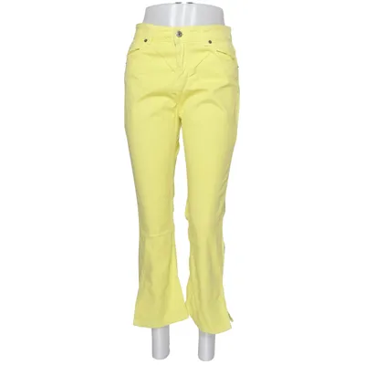 Jeans (Gul) från Glamour Bomull, Elastan