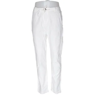 Pants (White) from Selected Homme Elastane, Linen, Organic cotton