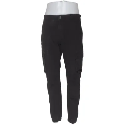 Cargo broek (Zwart) van Only & Sons Katoen, Elastaan