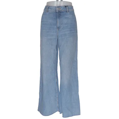 Jeans (Blå) från Mango Bomull, Elastan