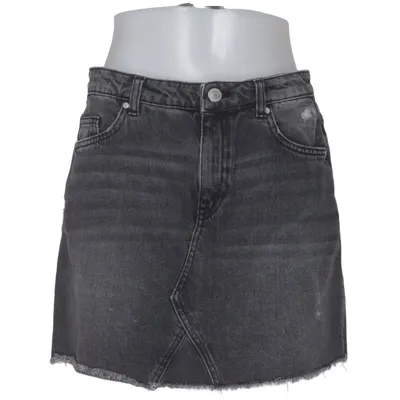 Denim skirt (TRIANGLE SK BLK) from Review Cotton