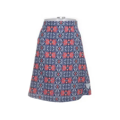 Kjol (Blå, Flerfärgad) från Du Milde Akryl, Bomull, Polyester