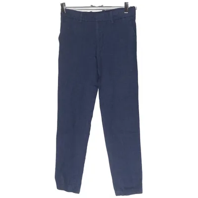 Pantalon de costume (Bleu) de H&M Coton, Lin