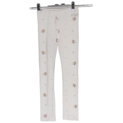 Legging (Blanc) de Geggamoja x Mrs Mighetto Bambou, Élasthane, Coton biologique