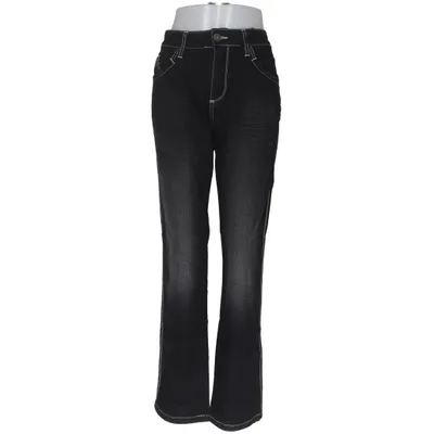 Jeans (Svart) från Kashmir Bomull, Elastan