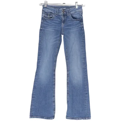 Spijkerbroek (Blauw) van Gina Tricot Katoen, Elastaan