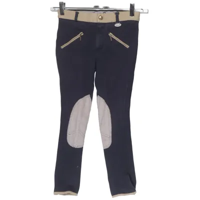 Pantalon d'équitation (Bleu, Beige) de USG Coton, Élasthane