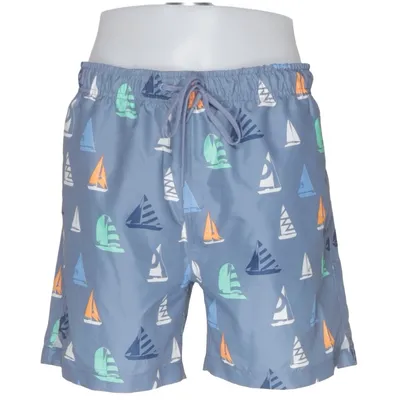 Zwemshort (Blauw, Meerkleurig) van Cubus Gerecycled polyester