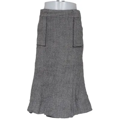 Rok (Grijs, Zwart) van Steilmann Viscose, Wol