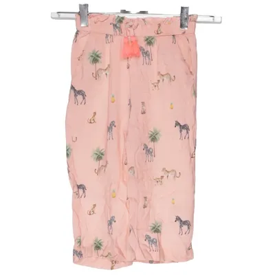 Pantalon patte d'éléphant (Rose, Multicolore) de Karolina Kijak x H&M Viscose