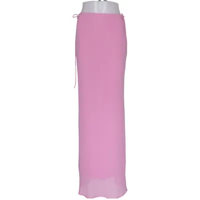 Maxi nederdel (Pink) fra Fashion Nova Polyester