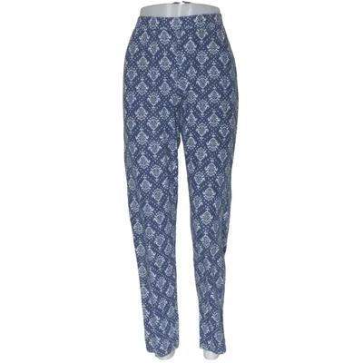Pyjama broek (Blauw, Wit) van Huber Katoen, Modal
