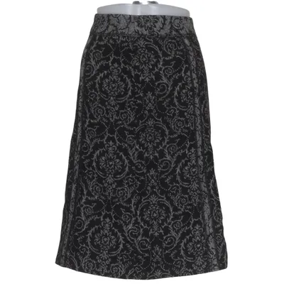 Kjol (Svart, Vit) från Tribal Polyester, Viskos, Ull