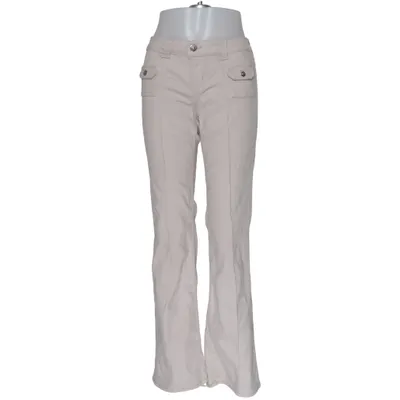 Broek (Beige) van Divided by H&M Katoen, Elastaan, Polyester