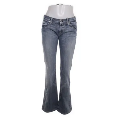 Spijkerbroek (Blauw) van 7 for All Mankind Katoen, Elastaan
