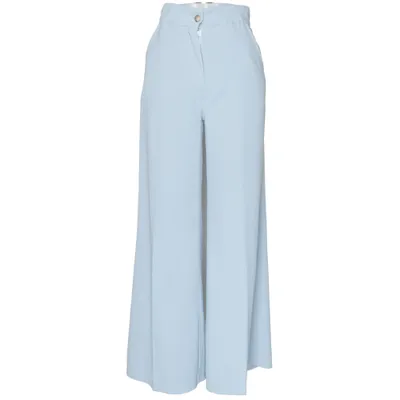 Pantalon patte d'éléphant (Bleu) de Verso Polyester