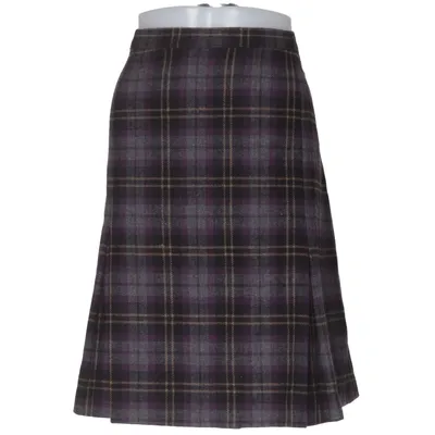 Nederdel (Lilla, Grå, Flerfarvet) fra Skimra Polyester, Uld