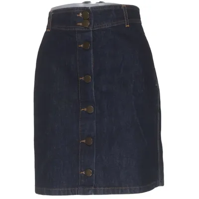 Jeanskjol (Blå) från Maje Bomull, Polyester