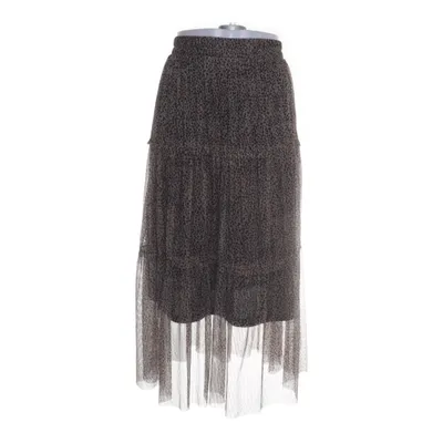 Maxi rok (Zwart, Beige) van Noisy May Polyester, Elastaan