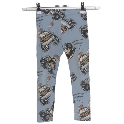 Leggings (Blå, Flerfärgad) från Lindex Kids Bomull, Elastan