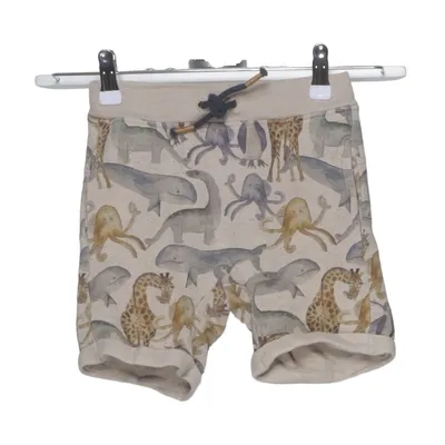 Short (Beige, Multicolore) de Name It Élasthane, Coton biologique