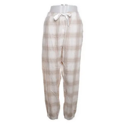 Pyjamasbyxor (Vit, Beige) från Hunkemöller Bomull, Metallfiber