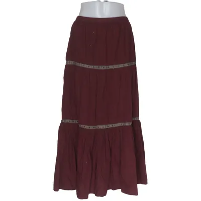 Jupe longue (Rouge) de Casual Woman Coton