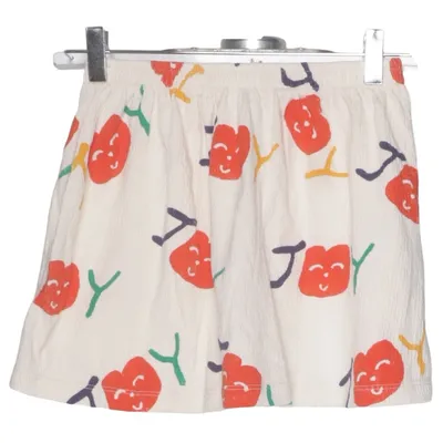 Nederdel (Beige, Rød, Grøn) fra Bobo Choses Elastan, Økologisk bomuld, Polyester