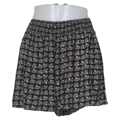 Shorts (Black, White) from MyWear Woman Viscose