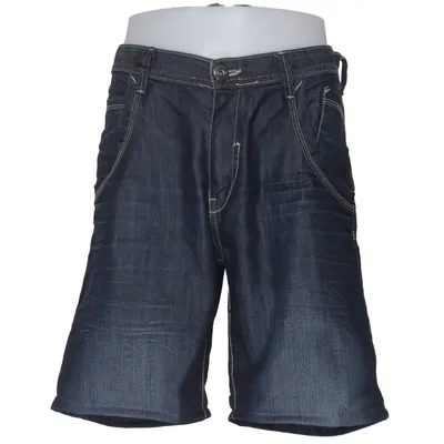 Short en jean (Bleu) de Southern Coton, Polyester