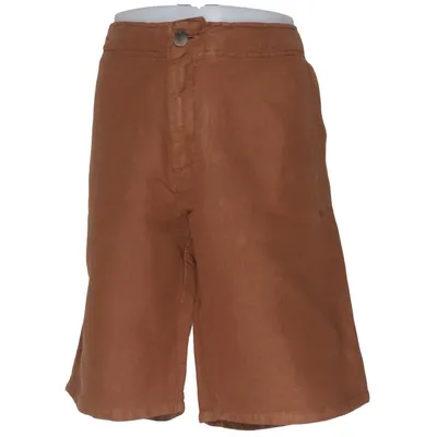Shorts (Brown) from Luca Faloni Cotton, Linen
