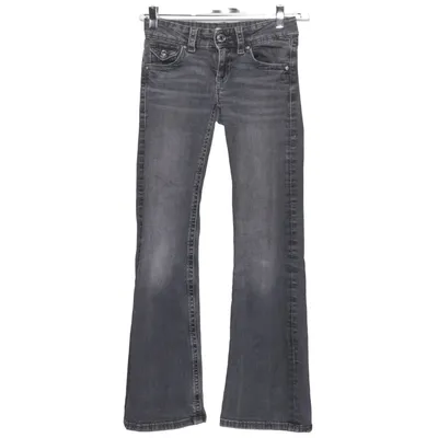 Jeans (Grå) fra Gina Tricot Bomuld, Elastan