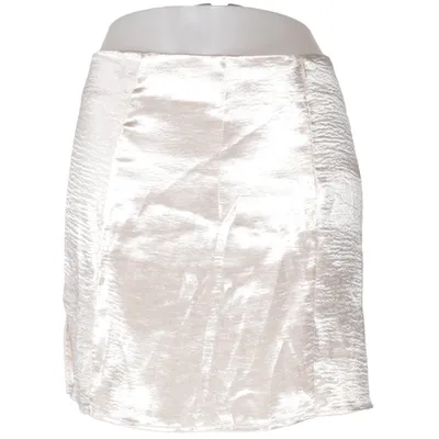 Skirt (Beige, Pink) from Gina Tricot Polyester