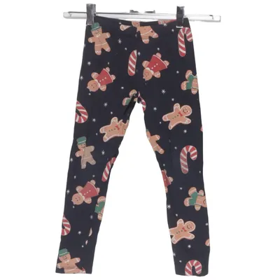 Leggings (Blå, Flerfärgad) från Lindex Kids Bomull, Elastan