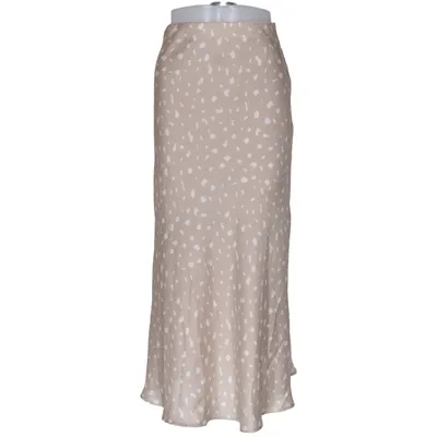 Maxi nederdel (Beige, Hvid) fra Neo Noir Polyester