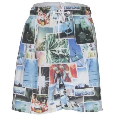 Shorts de bain (Bleu, Multicolore) de Cruz Élasthane, Polyester