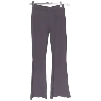 Palazzobyxor (Grå) från Lindex Kids Elastan, Polyester, Viskos