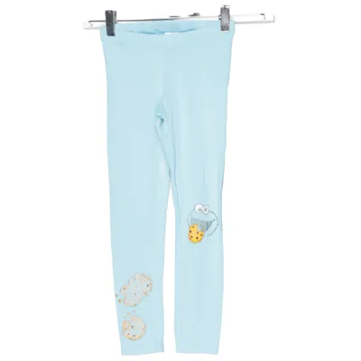 Leggings (Blå, Flerfarvet) fra Sesame Street Bomuld, Elastan