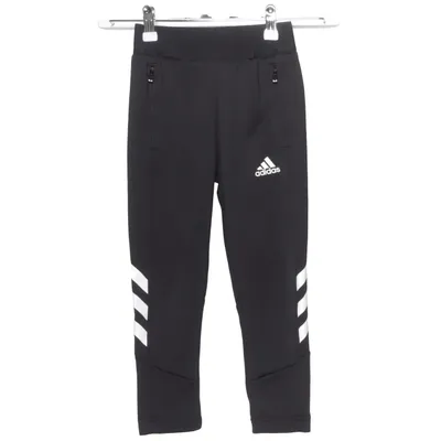 Träningsbyxor (Svart, Vit) från Adidas Återvunnen polyester