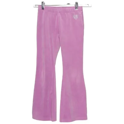 Mjukisbyxor (Lila) från Lindex Kids Elastan, Polyester