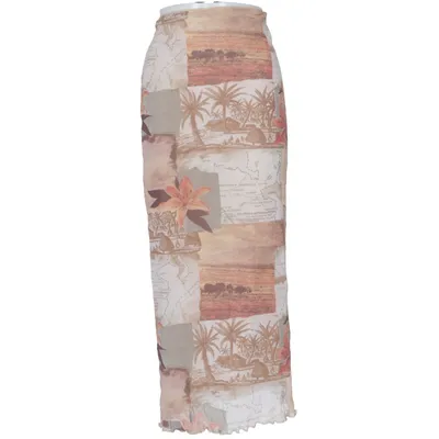 Maxi skirt (Beige, Multicolored) from Jacqueline Riu