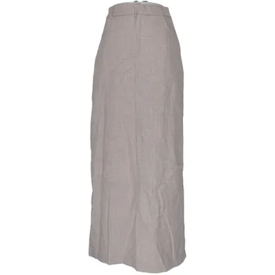 Maxi skirt (Beige) from Missguided Elastane, Polyester