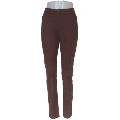 Pantalon (Marron) de Modes Stockholm Élasthane, Polyester