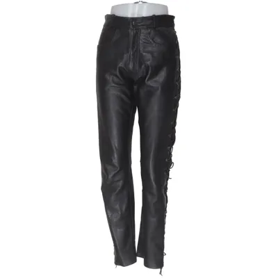 Leather pants (Black) from Ashy Leather, Polyester